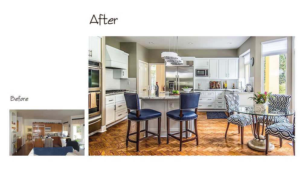 Encino Kitchen Before & After